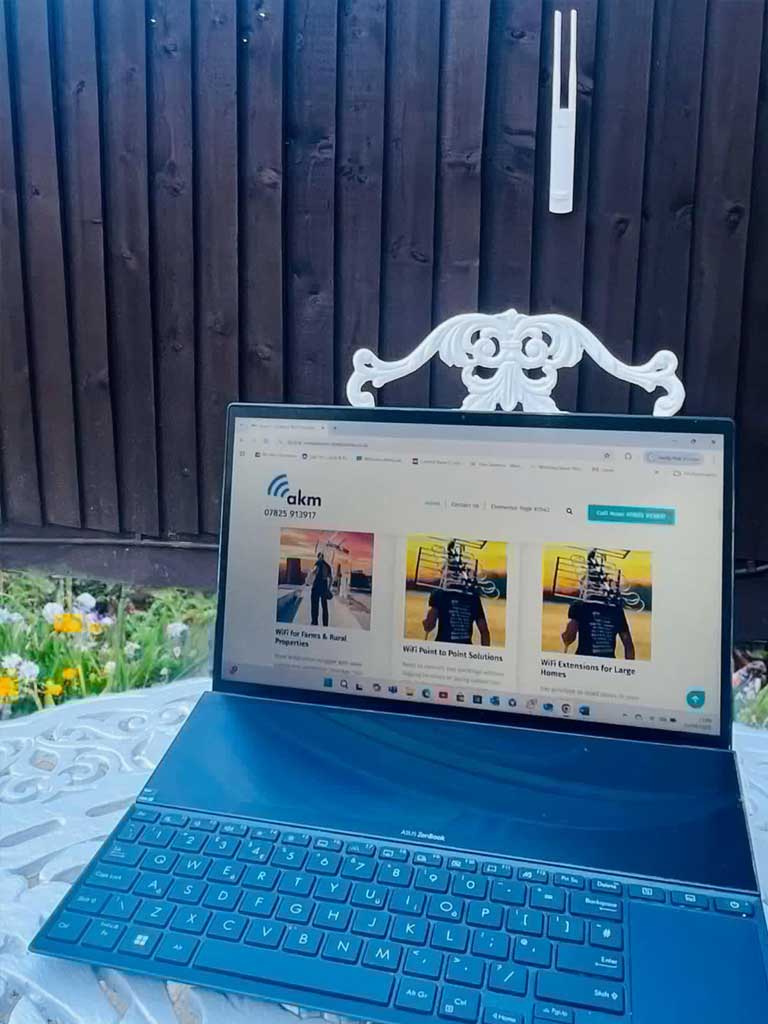 Outdoor WiFi for Gardens & Patios in Clanfield 